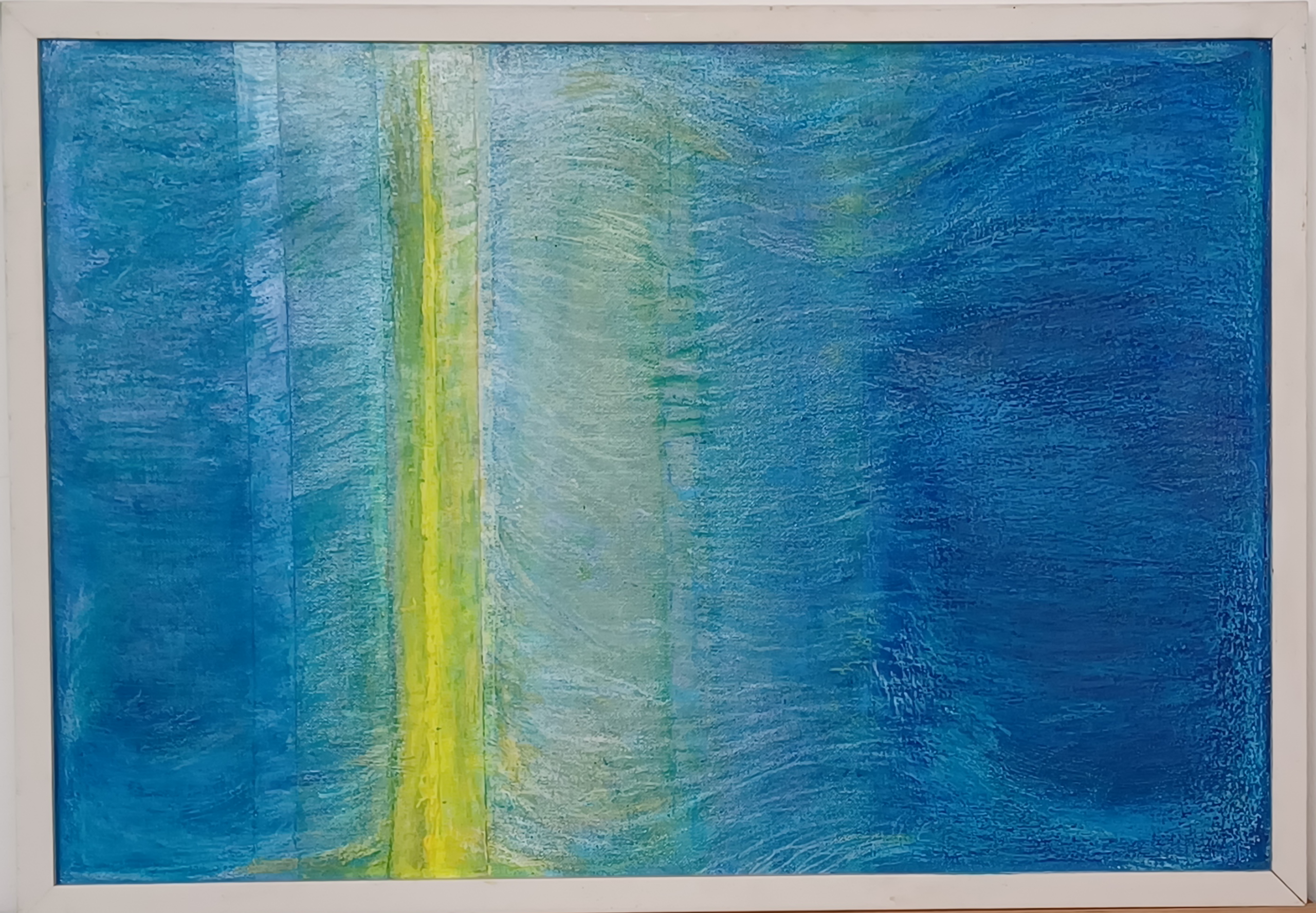 Variation en bleu et jaune